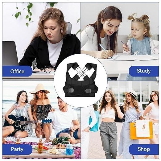 Adjustable Back Posture Corrector/ Slouching Relieve Pain Belt for Men and Women