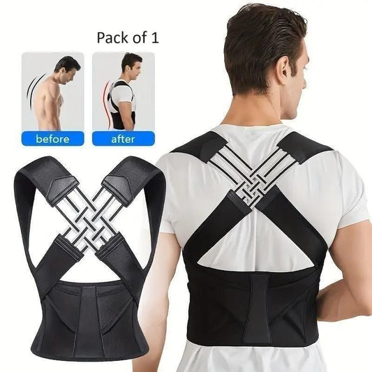 Adjustable Back Posture Corrector/ Slouching Relieve Pain Belt for Men and Women